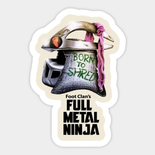 Full Metal Ninja Villain [Light Colours] Sticker
